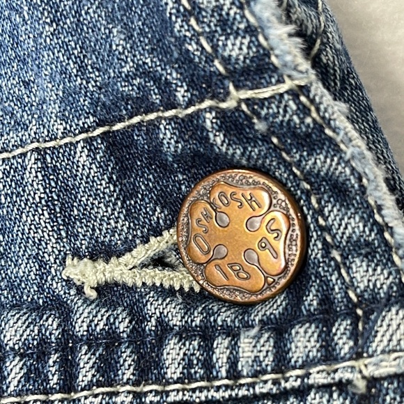 Vintage Oshkosh Adult Denim Overall Bibs Size 36 - Picture 5 of 10